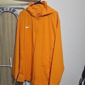 Nike Men's Vibrant Orange Windbreaker- Close To University Of Tennessee Orange